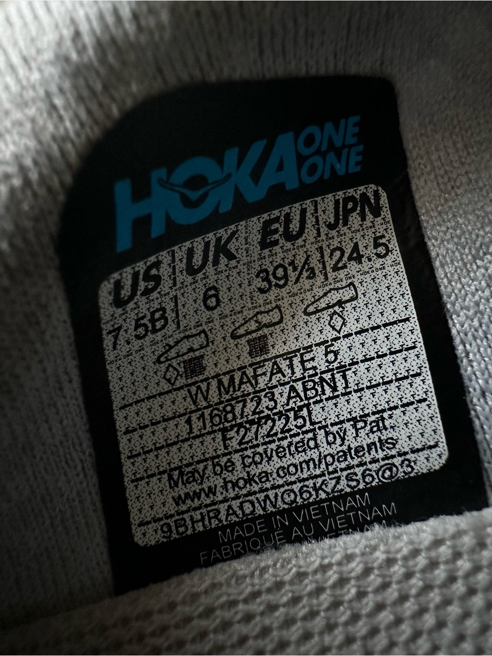 Hoka Women's Mafate 5 Trail Sneakers - Picture 8 of 8